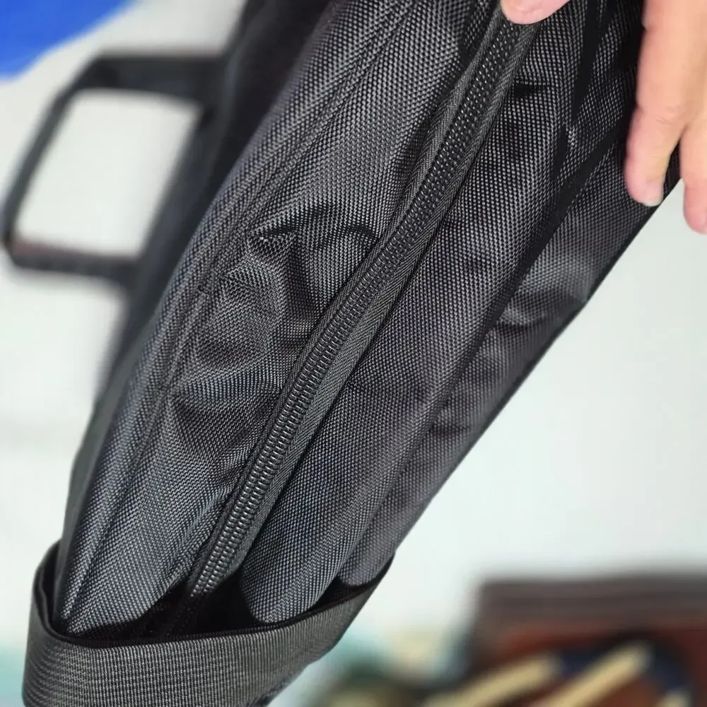 TUMI BLACK.ZIP AROUND PORTFOLIO BRIEFCASE BAG